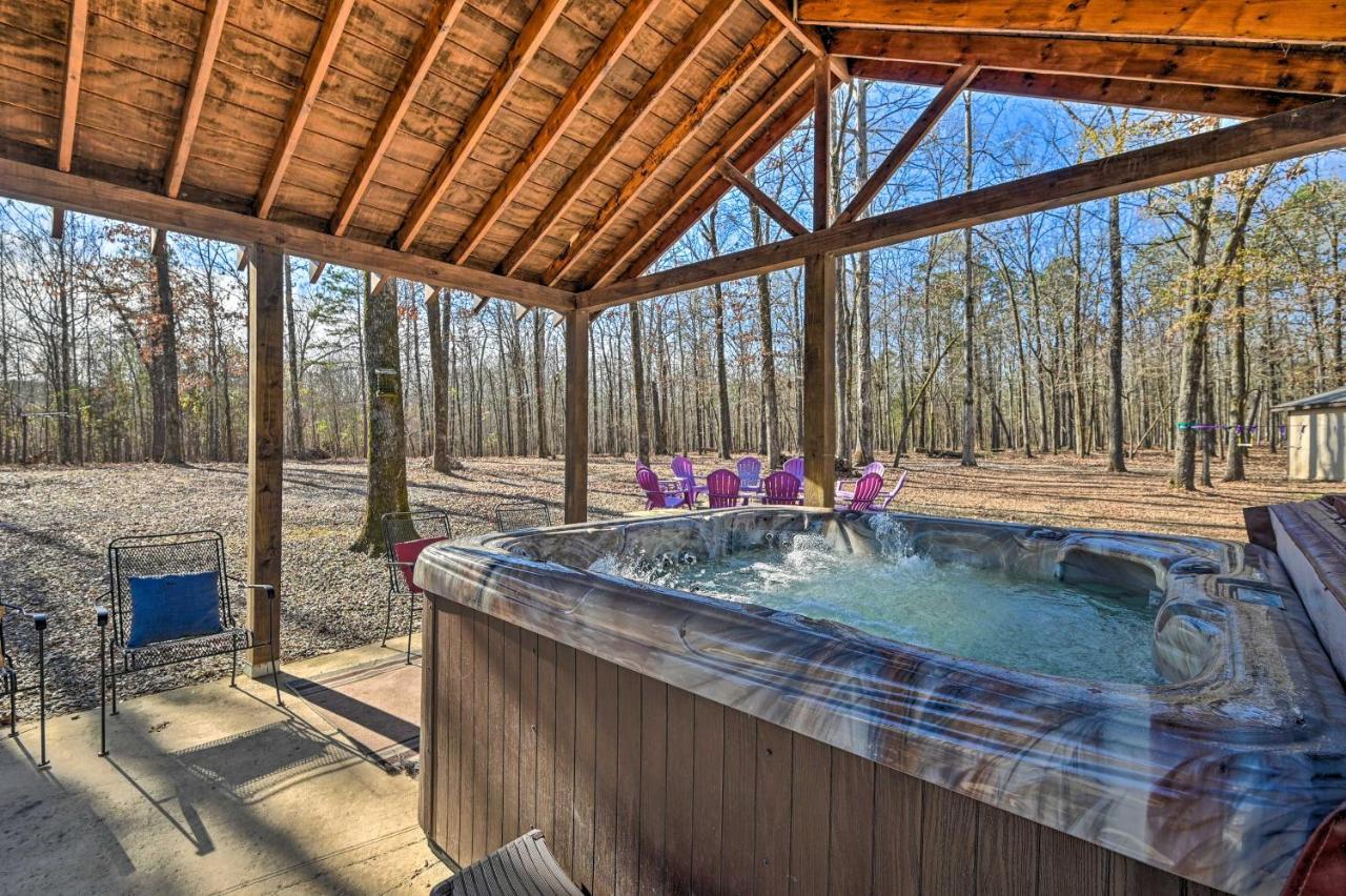 הוילה Pet-Friendly Shady Oaks Broken Bow Gem With Patio! מראה חיצוני תמונה